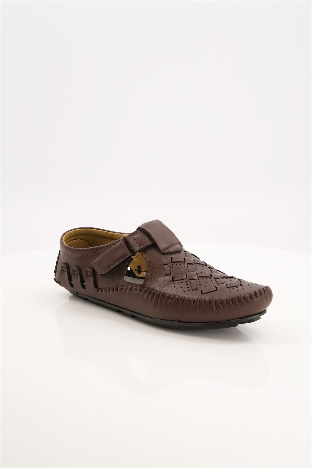 Black Camel Driving Sandal 001