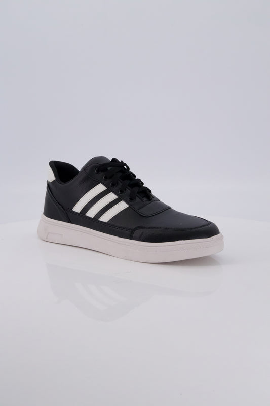 Black Camel three Stripe Sneakers 1705