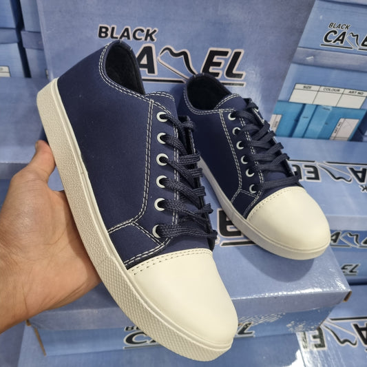 Blue Canvas Sabratha Shoes