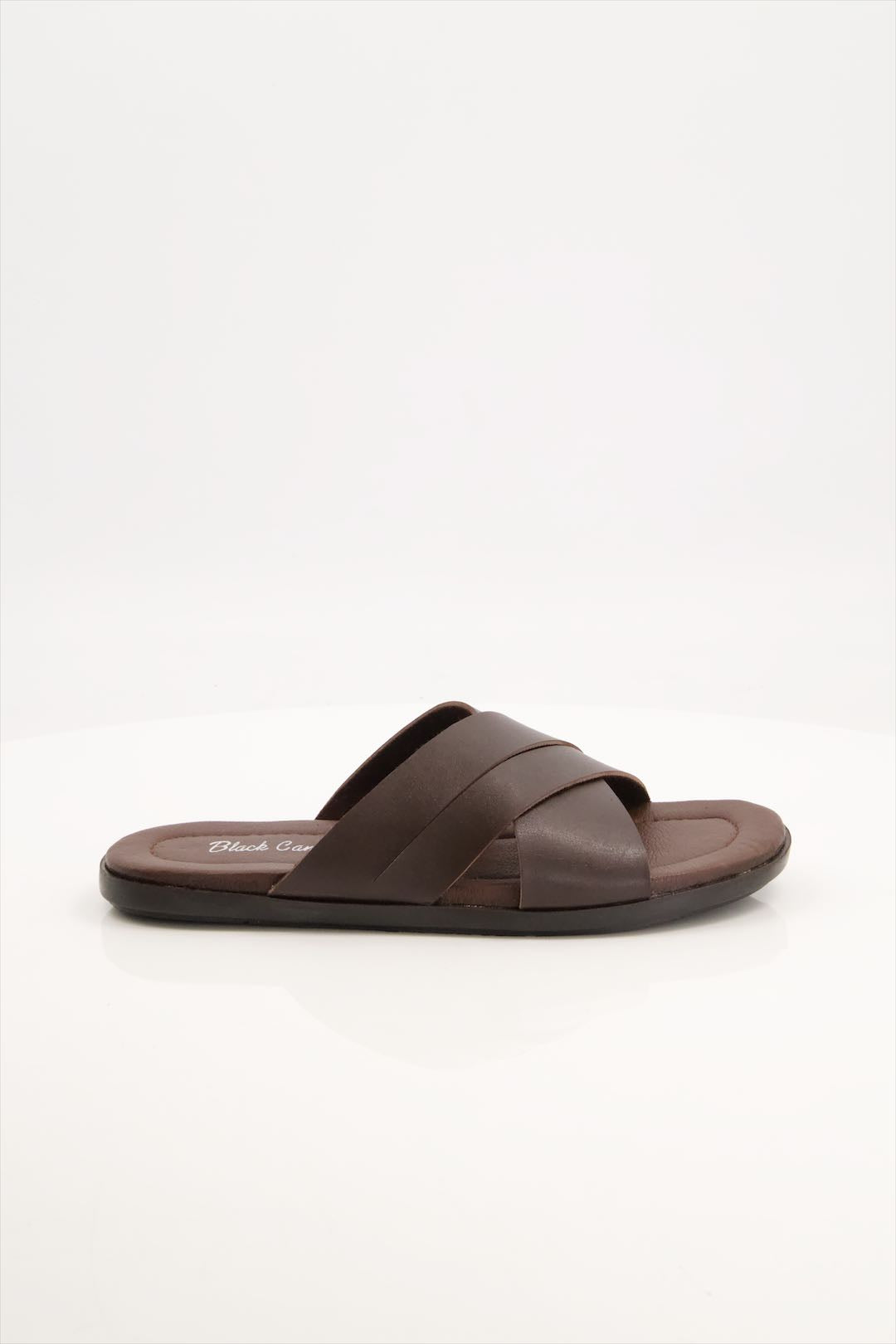 Black Camel Crossover Slippers