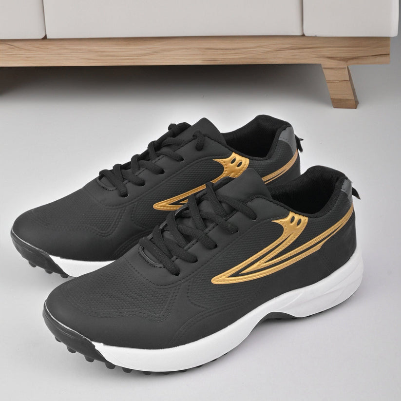 Gold clearance sport shoes