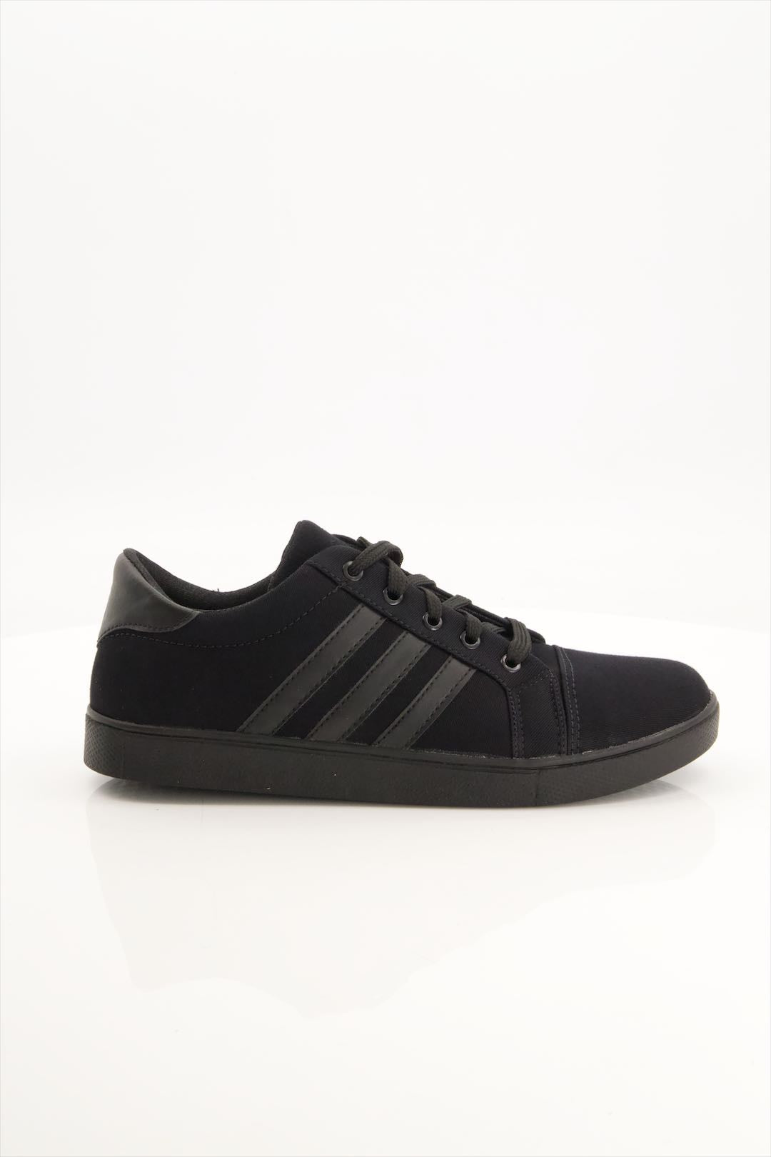 Black Camel three Stripe Sneakers 777
