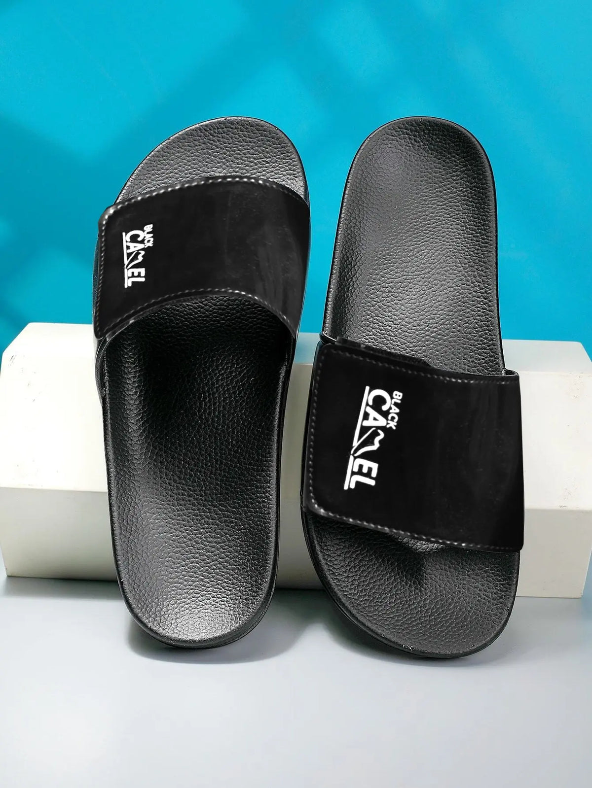 Black Camel Magic Style Slide Flip Flop