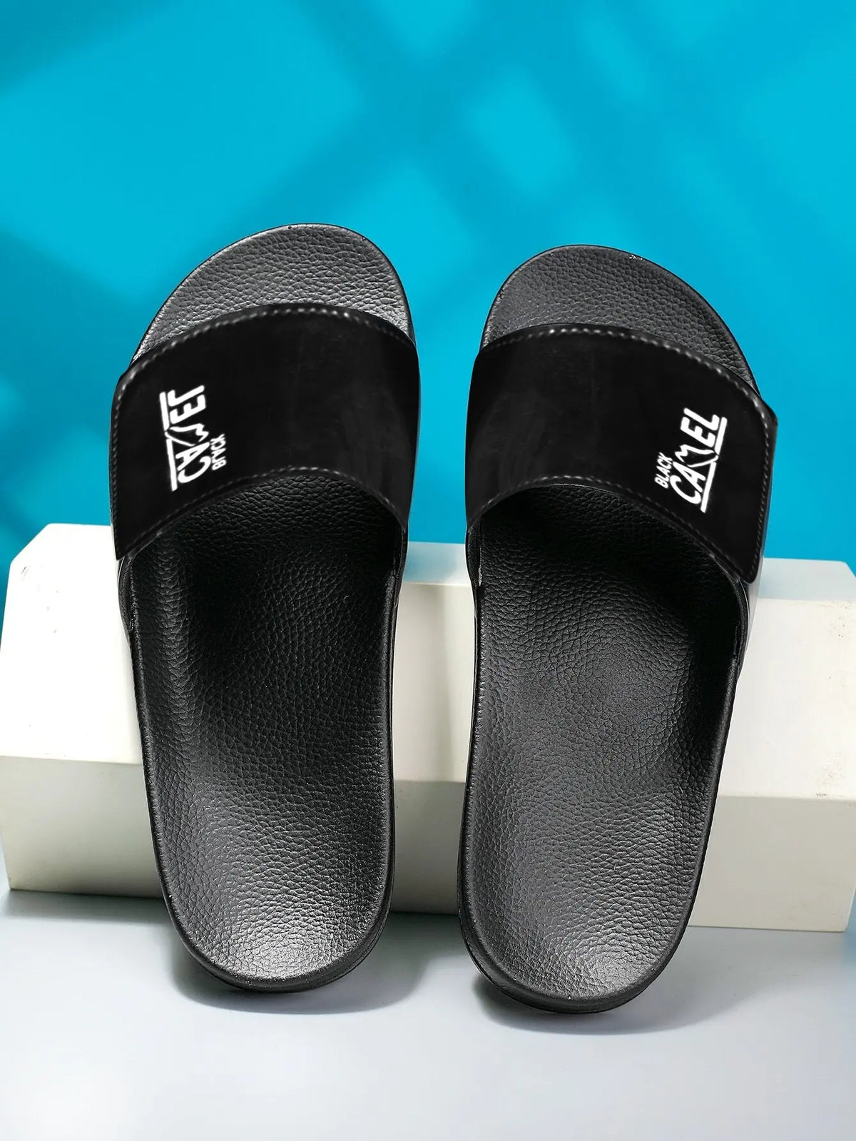 Black Camel Magic Style Slide Flip Flop