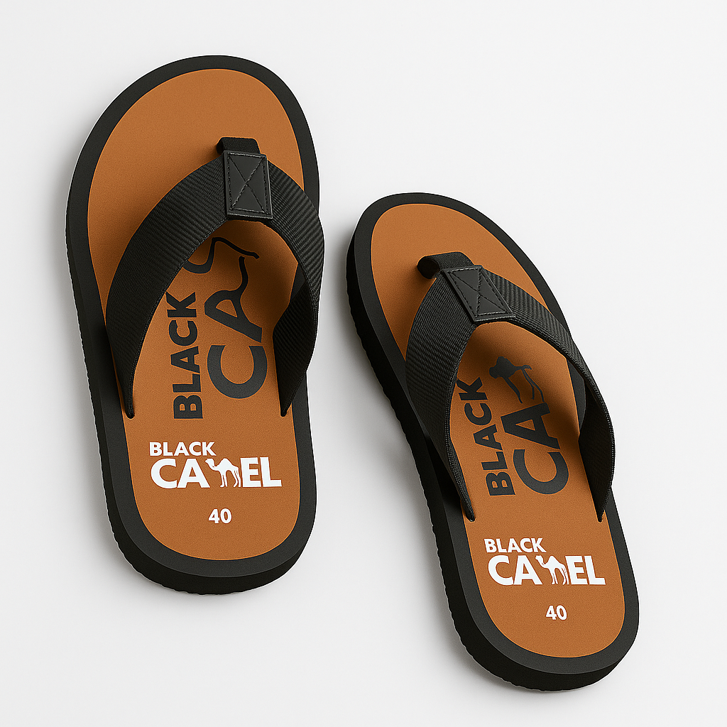 Balck Came Strider 0014 Flip Flop