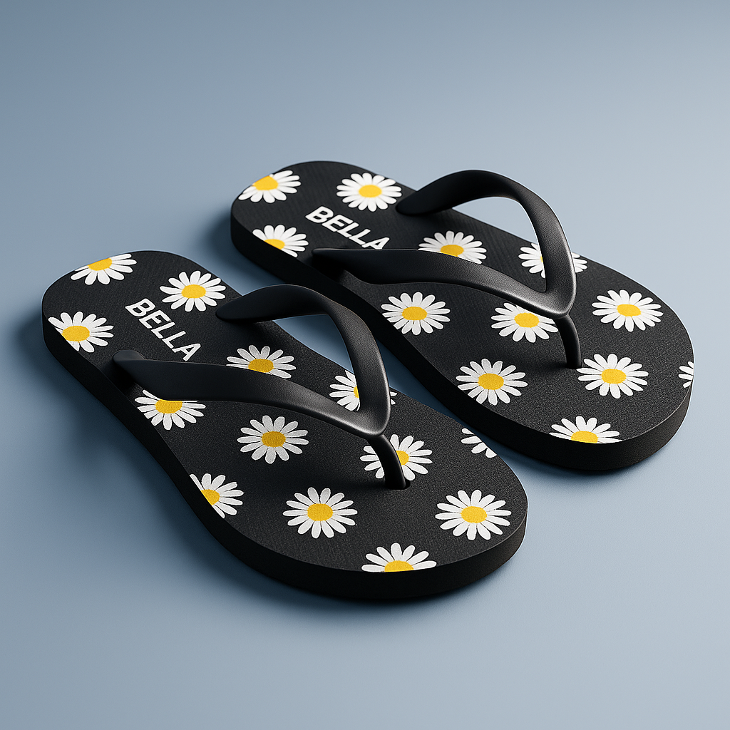 Black Camel Ladies Flip Flop