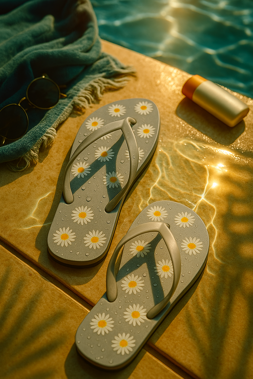 Black Camel Ladies Flip Flop