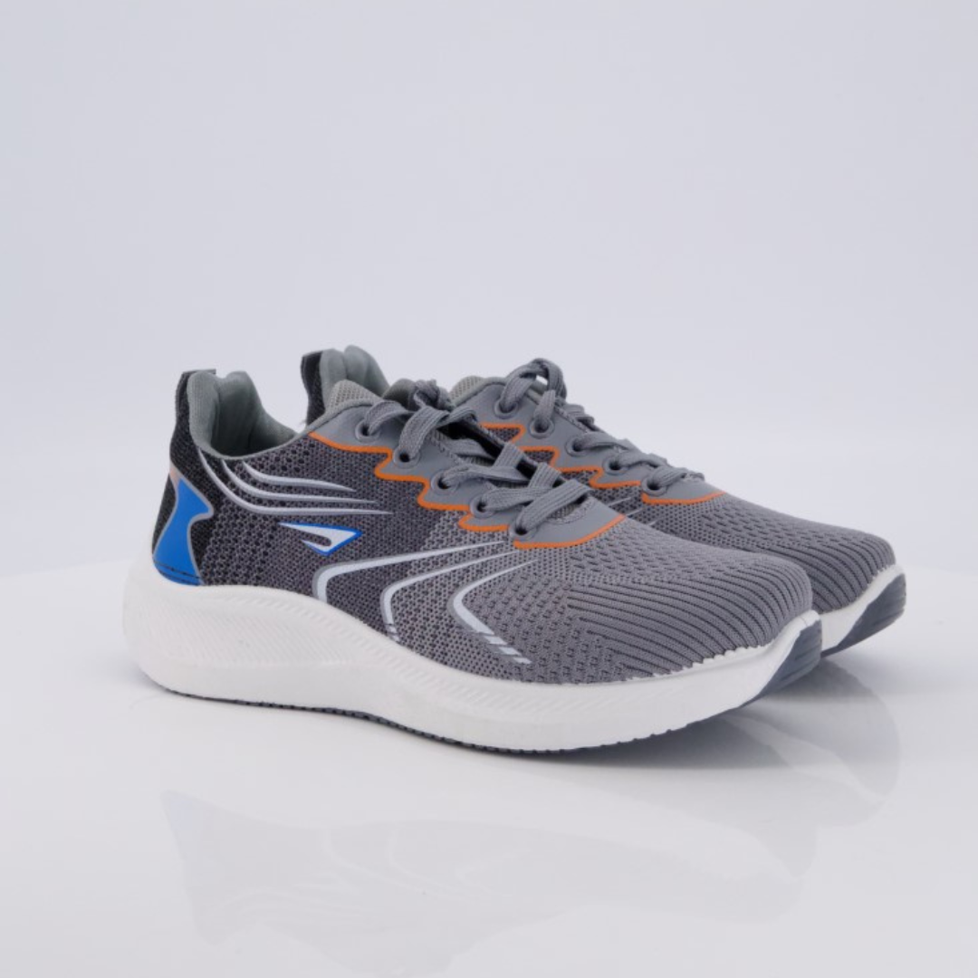 zinc color sport shoes 