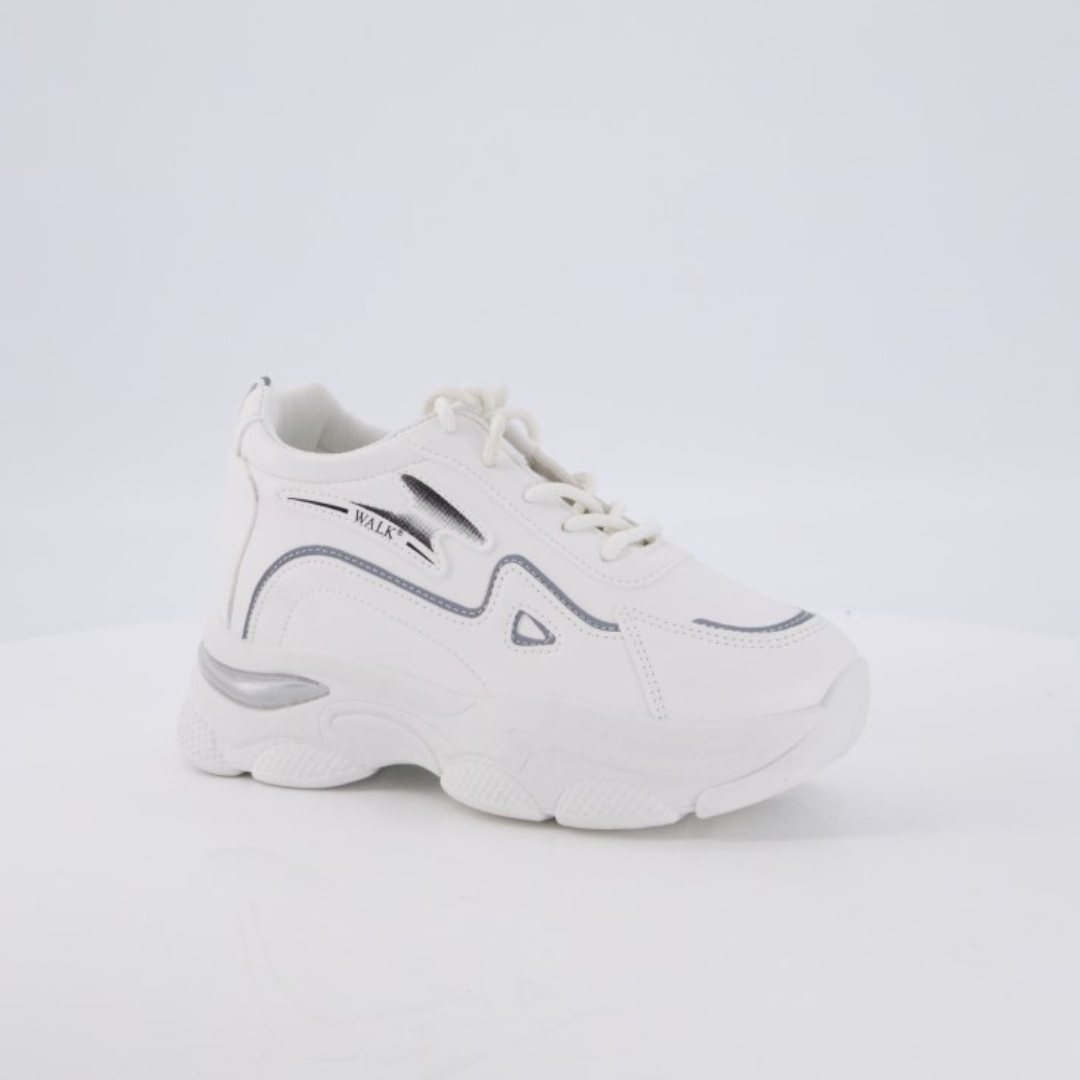ladies white sneakers