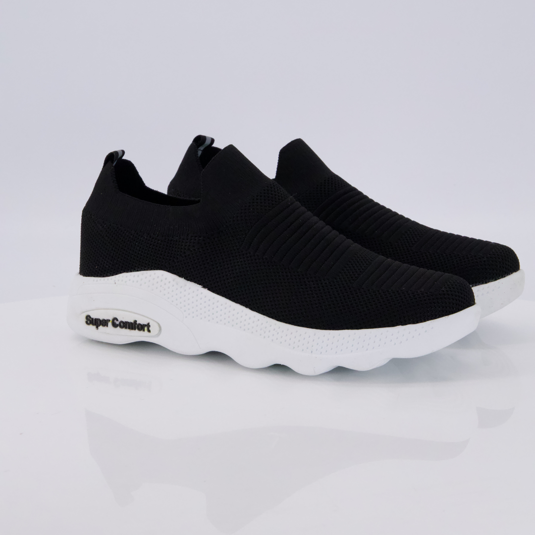 best men black skechers