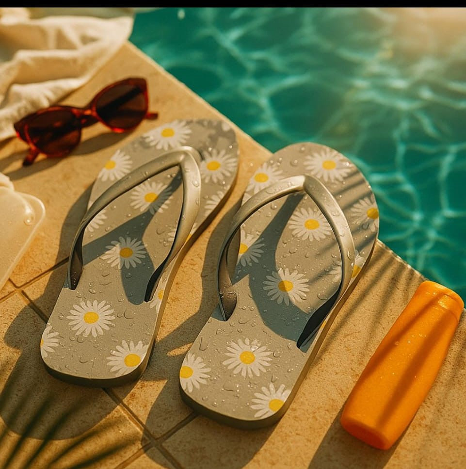 Black Camel Ladies Flip Flop