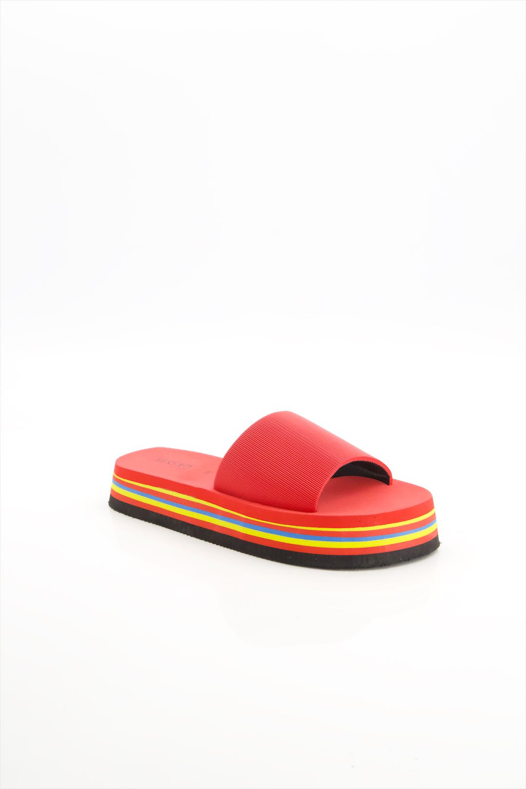 Black Camel High Heel Ladies Slide 0011