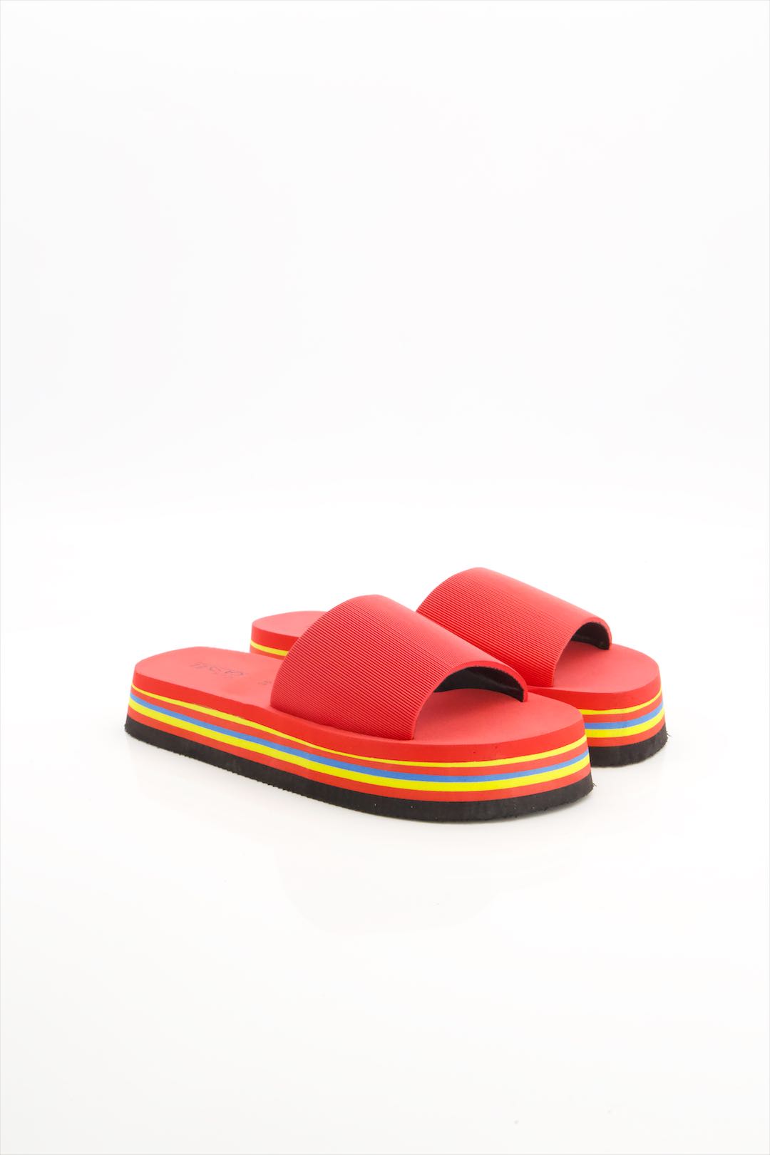 Black Camel High Heel Ladies Slide 0011