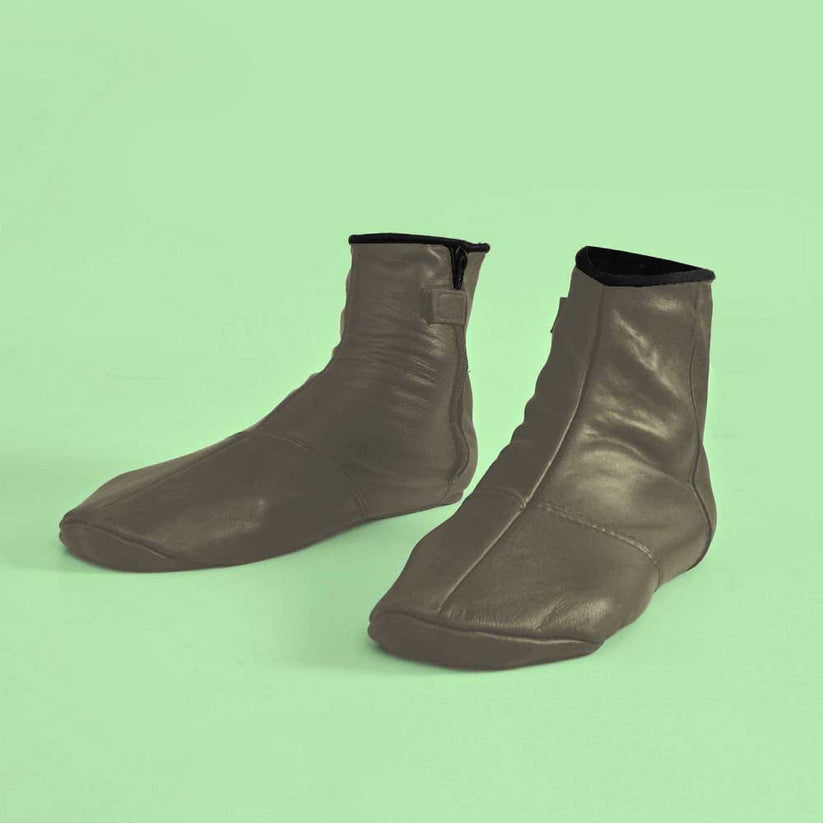 Warmth Leather Socks