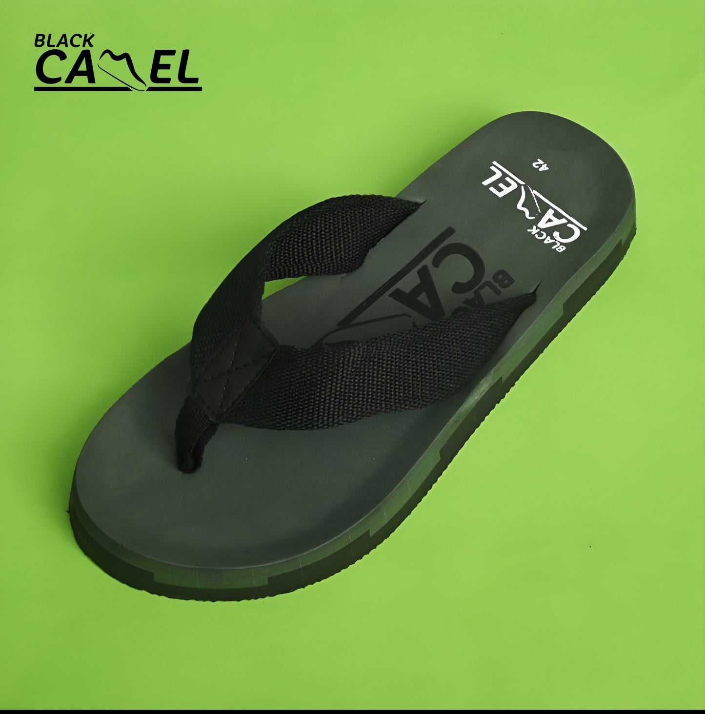 Black Camel Casual Slipper for Men Flip Flops for Men