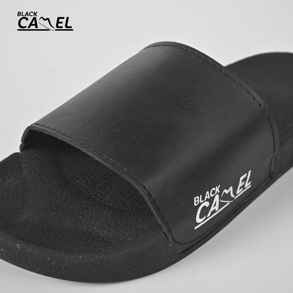 Black camel Slippers for men Slide for men