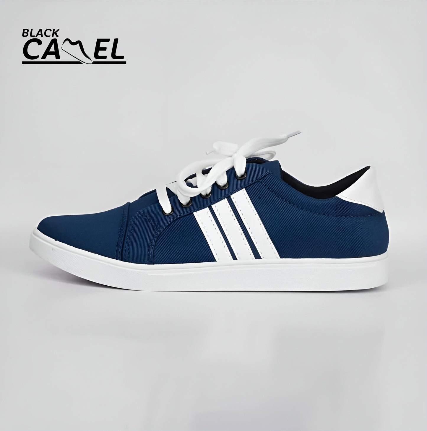 Black Camel Sneakers for Men Blue Shoes for Men